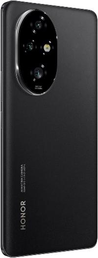 هاتف Honor 200 برو إصدار مفتوح بشريحتيْن وشاحن GB، ذاكرة 12 جيجابايت و512 جيجابايت، لون أسود