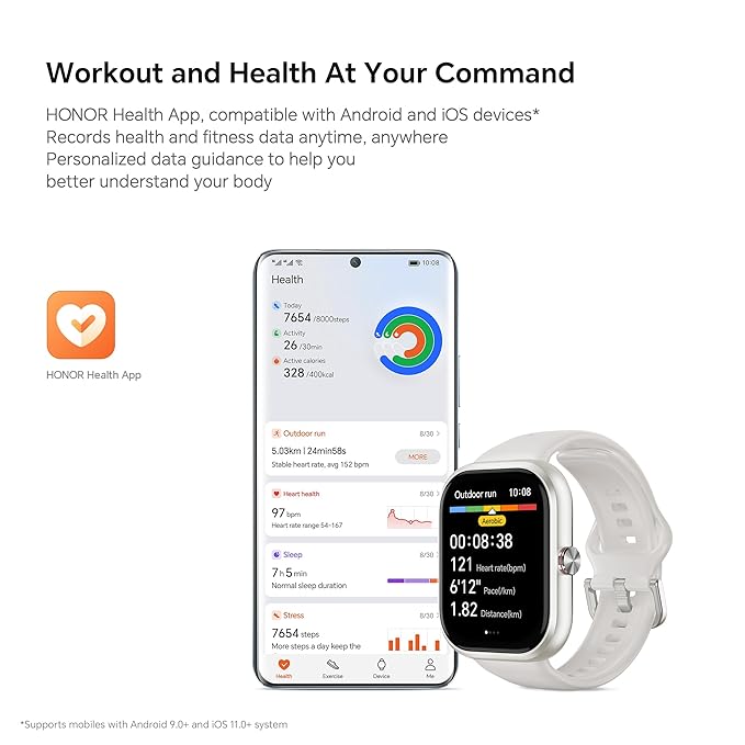 Honor Choice QCY Watch, White