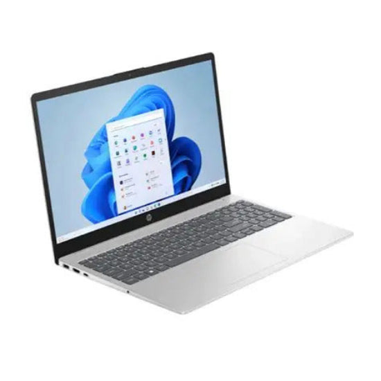 Laptop on a white background
