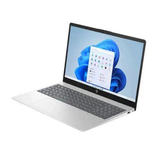 Laptop on a white background