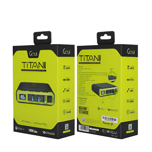 Goui Titan Station Desktop Charger, 100Watts, Black