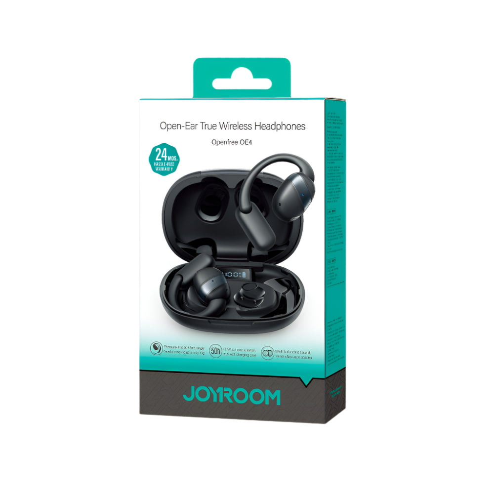 Joyroom Open-Ear True Headphones Wireless, Black