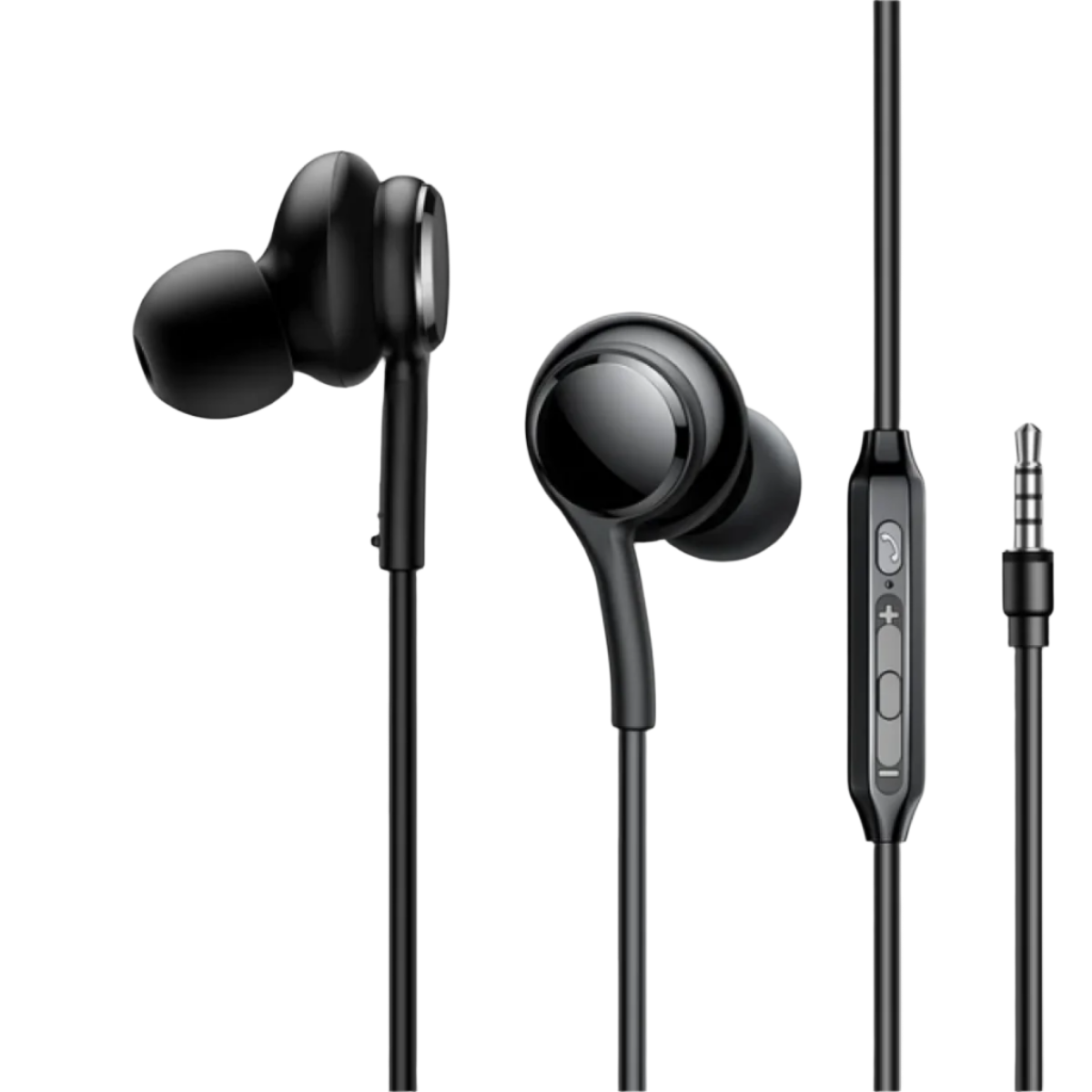 Joyroom Wired Series In-Ear Earbuds, Black