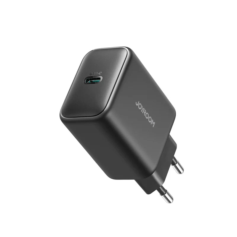 Joyroom Wall Charger, GaN USB-C Charger, 45Watts, Black