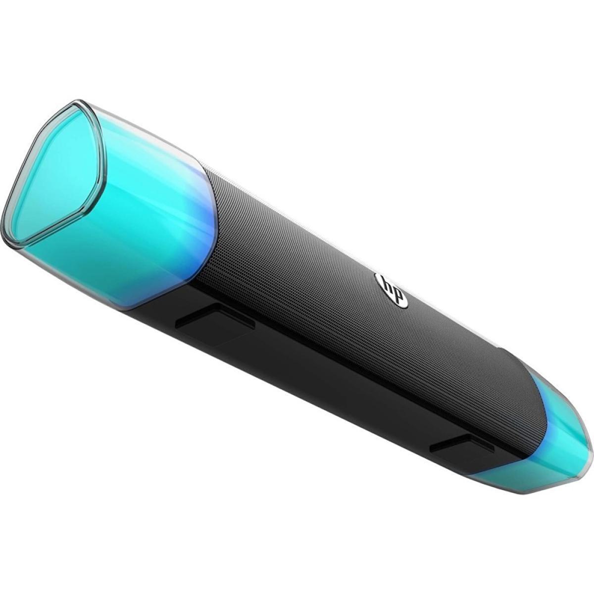 HP Speaker Bar Wired Bluetooth Multimedia, Black / Blue