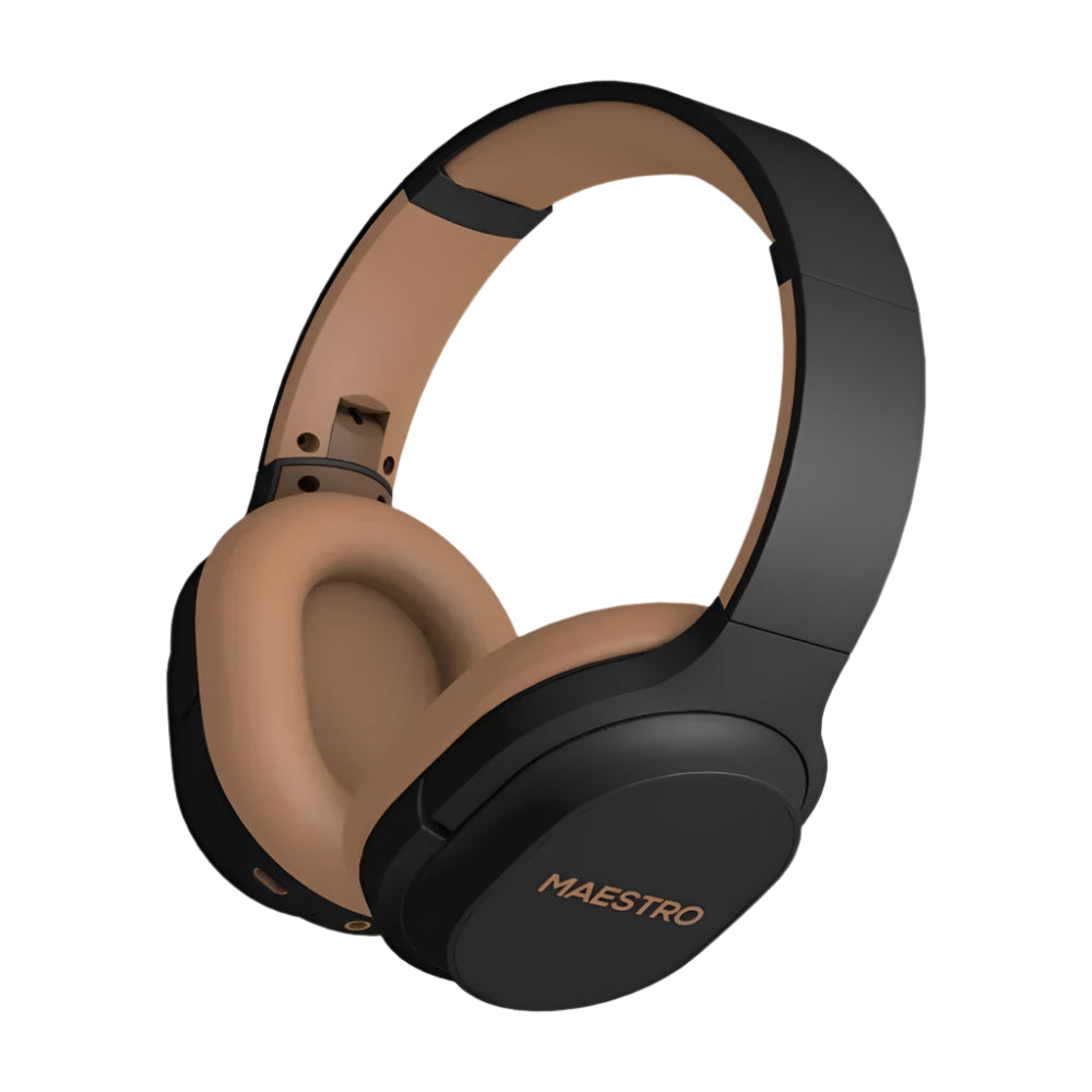Goui Maestro Native Headset, Bluetooth, Black / Brown