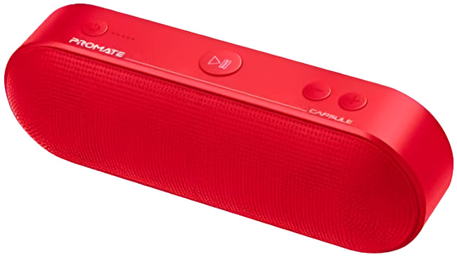 capsule-2. red/Promate CrystalSound HD WIRELESS Speaker / Black / WIRELESS