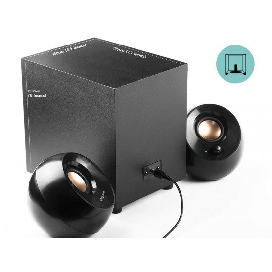 Creative Pebble Plus 2.1 Usb Powered Desktop Speakers Far Field Drivers