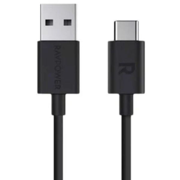 Ravpower Rp-Cb044 Usb Type A To Type C Cable 1M  Tpe Black