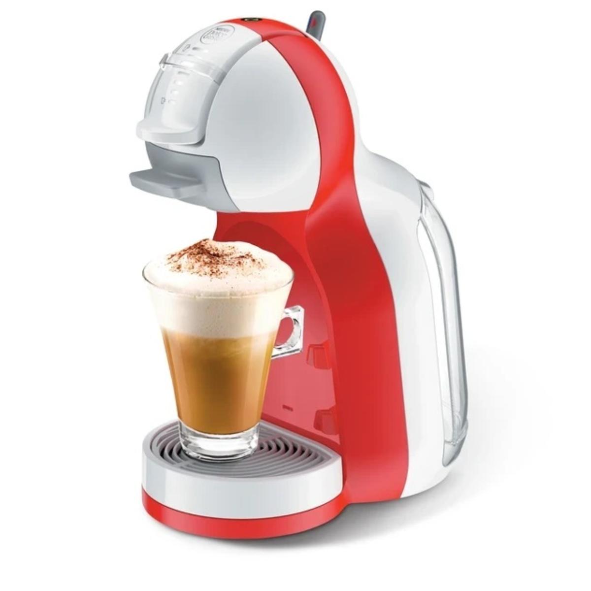 Dolce Gusto Espresso Machine, Red with White