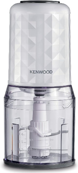 Kenwood food processor on a white background