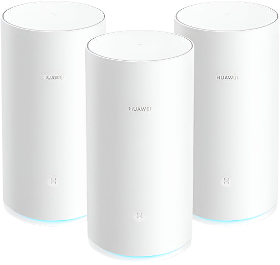HUAWEI Mesh3 / HUAWEI AX3000 Whole Home Coverage Harmony OS Mesh+ One touch Connect YES / WHITE / AX3000