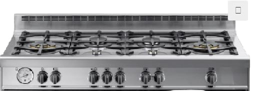 غاز طباخ من تيكنوكاز, 120 سم, 6 شعلات, ستانلس ستيل