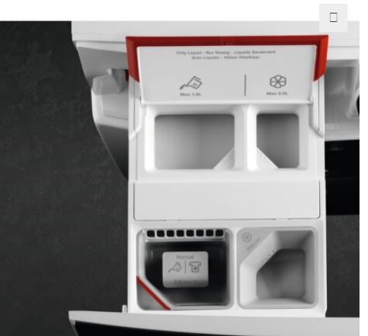 AEG Front Load Washing Machine A+++, 1400RPM, 11KG, Inverter Motor, Matt Black