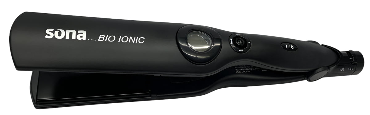 SHS-707 IB/SONA Hair Straightener Ionic function 150- 230C Black PTC heater fop