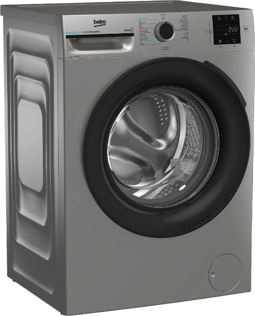 Beko Front Load Washing Machine A+++, 1200RPM, 8KG, Grey