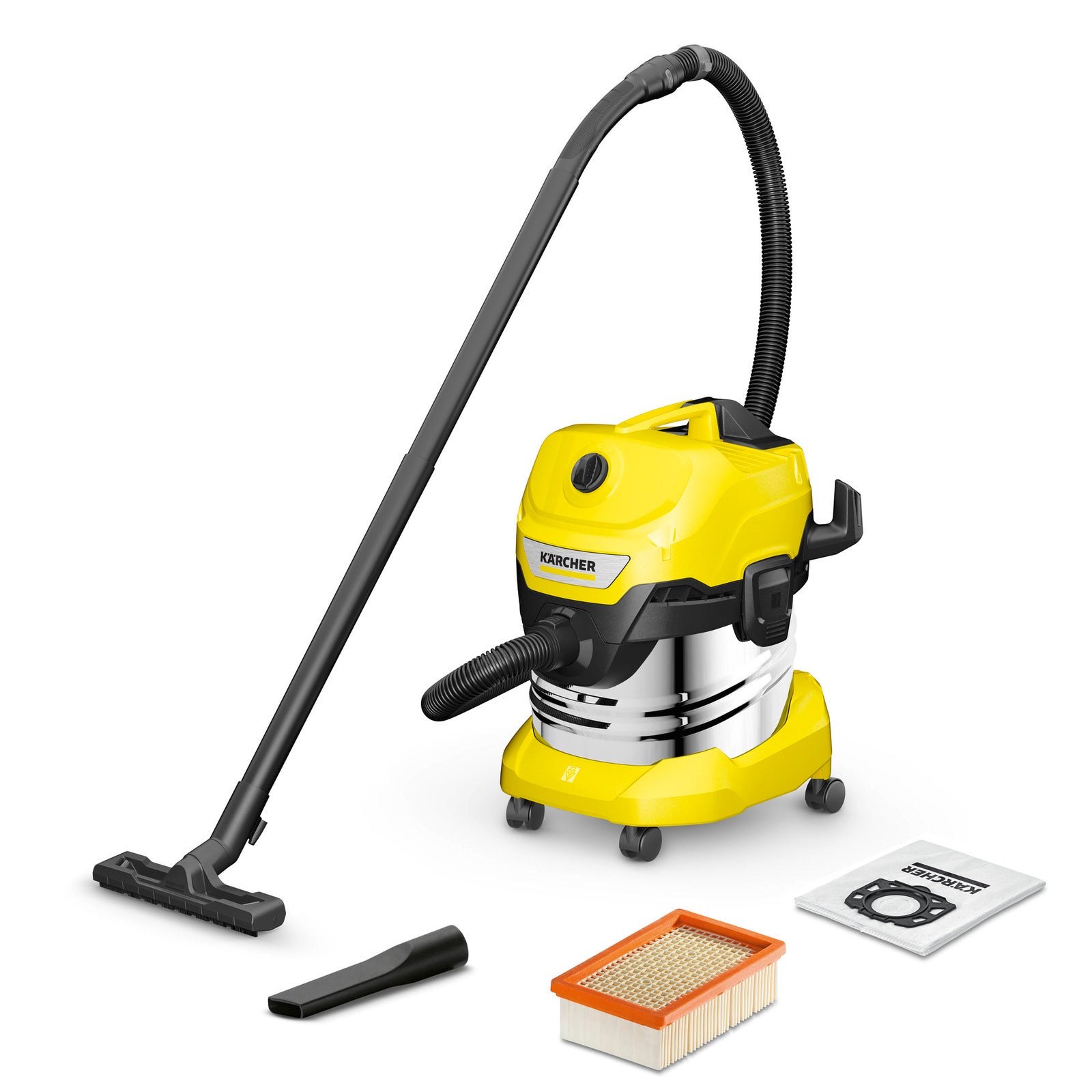 Karcher Wet And Dry Vacuum CleanerYellow