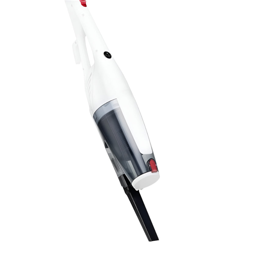 White and black hair straightener on a white background