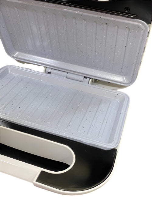 NAS-GS04 / TEKMAZ Grill with garnete open plate 1850 Watt, Steel and black, 180C with safety