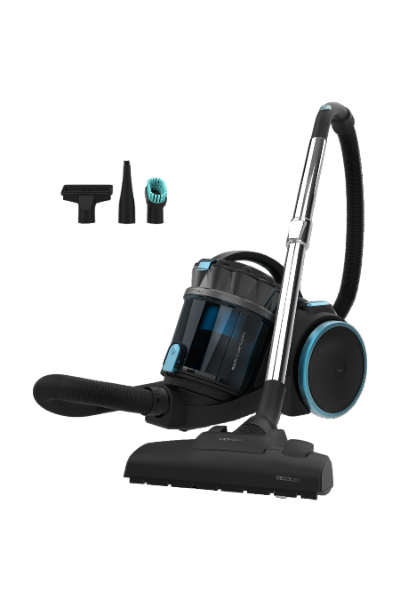 Cecotec Conga Multi Cyclonic XXL Canister Vacuum Cleaner, 4Lit, 800Watts, Black