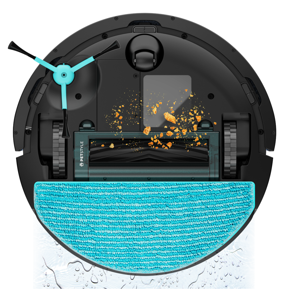 Cecotec Ultimate Ultra Robot Vacuum Cleaner, 7000Pa, Black