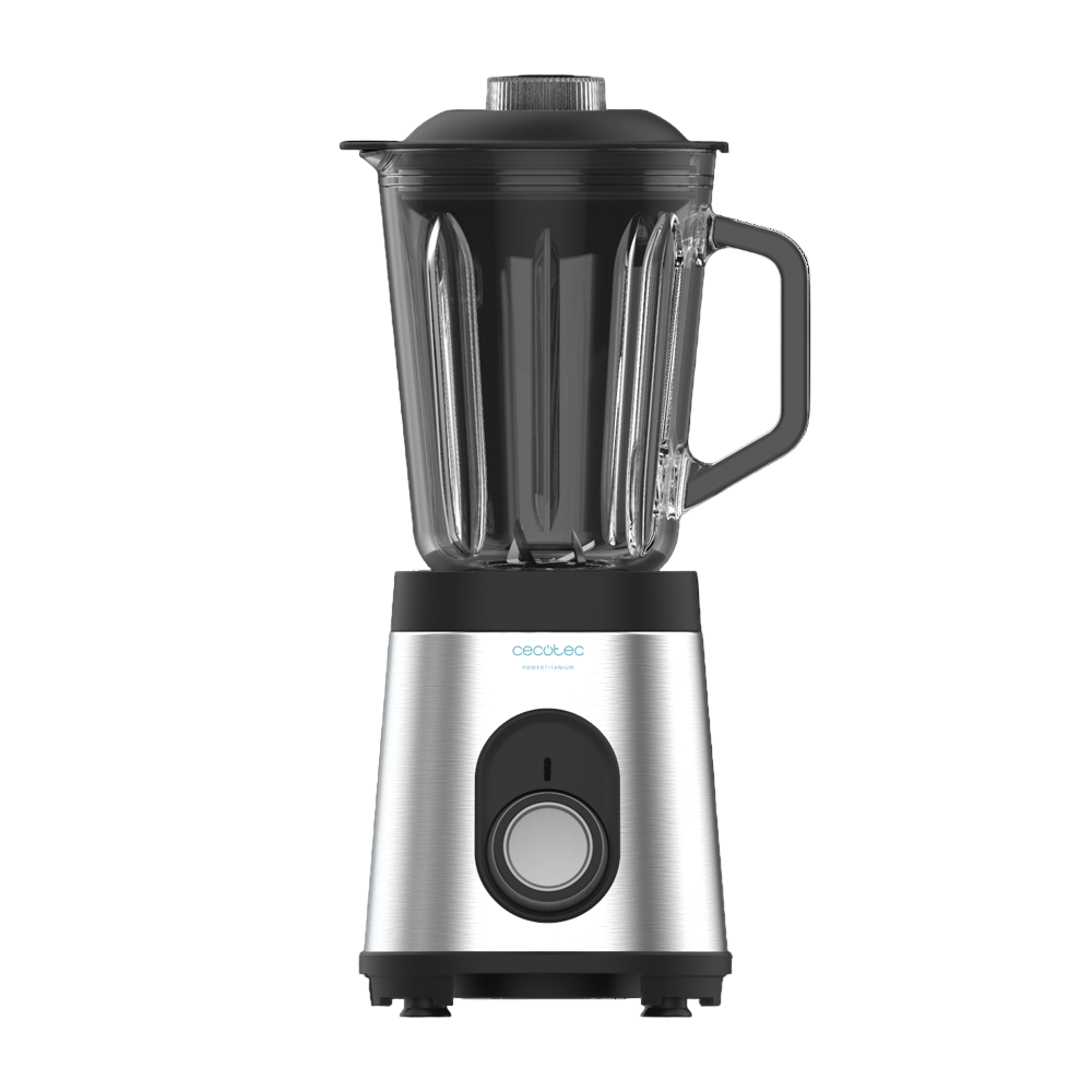 Cecotec Inox Blender, 2Lit, 1000Watts, Black Titanium