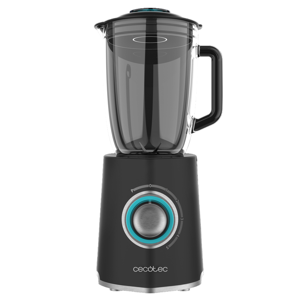 Cecotec Mix Go Blender, 2Lit, 2000Watts, Black Titanium
