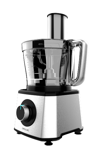 Cecotec Food Processor, 3Lit, 2000Watts, Stainless Steel