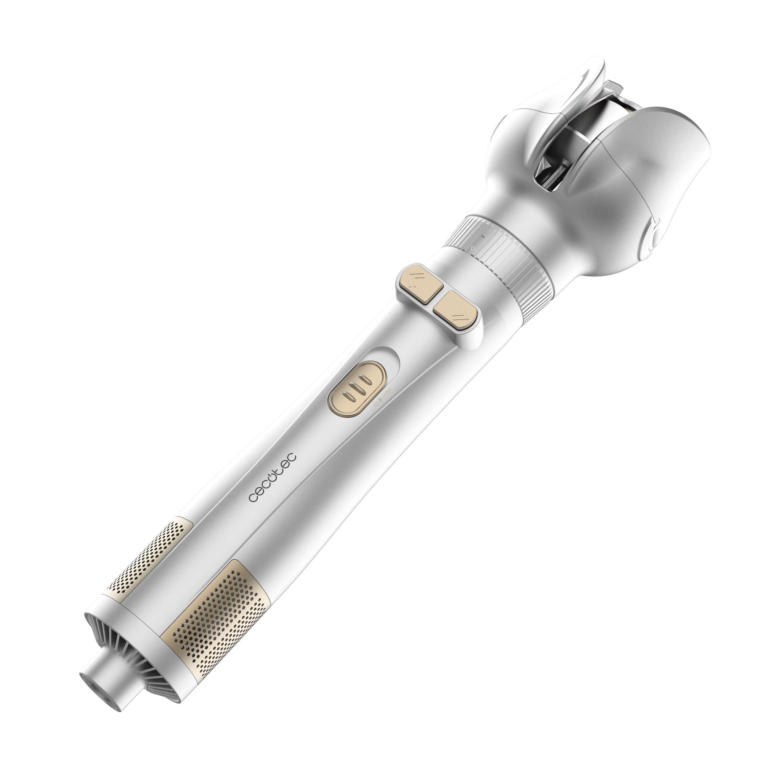 Cecotec Ceramic Care 6in1 Gyro, Hot air brush with rotating function, 1200Watts, Stainless Steel