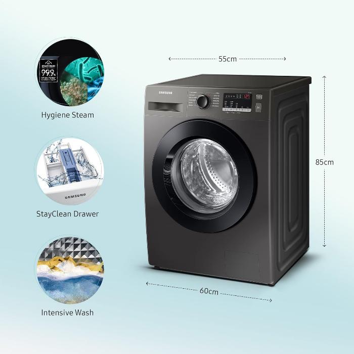 Samsung Front Loading Washer A+++, 7KG, 1200RPM, 12Programs