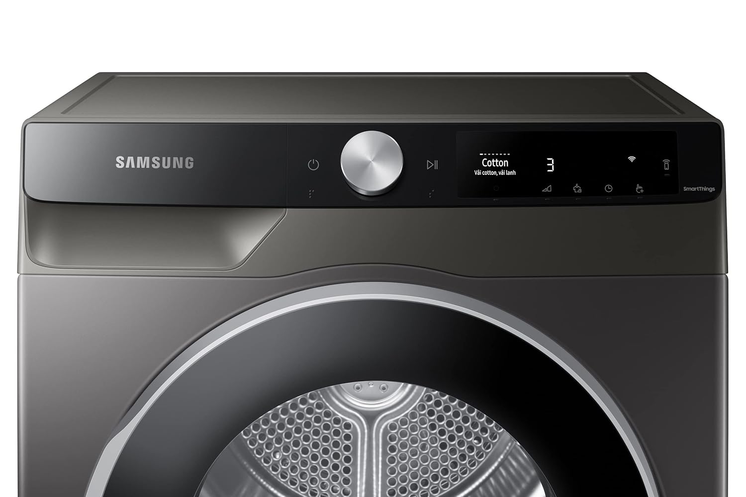 Samsung Heat Pump Dryer A+++, Inverter AI Control, 16Programmes, 9Kg, Inox
