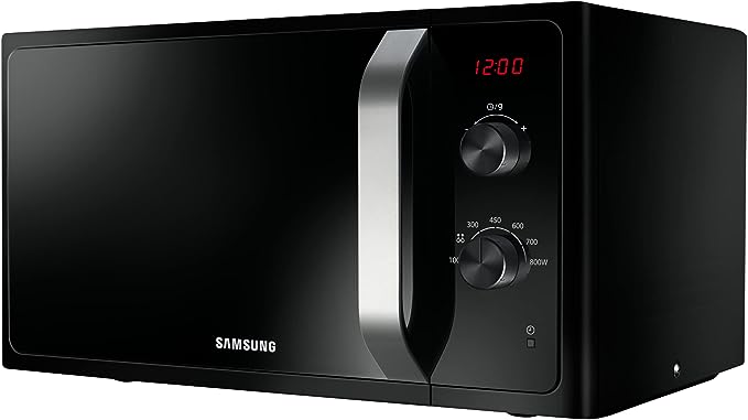 MS23F300EEK/SG/samsung Microwave Oven Grill Solo with Dual Dial, 23L Quick and intuitive easy contr