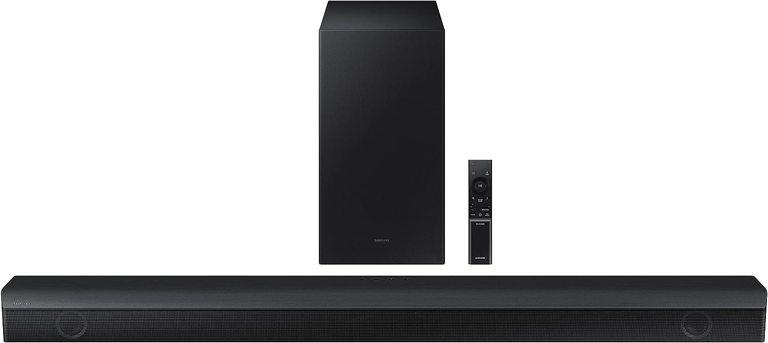 HW-B650/ZN/Samsung 3.1 Ch Soundbar Dolby 430W , 7 Speakers ,Optical ,HDMI , Bluetooth YES / BLACK
