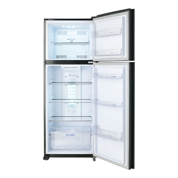 Samix Top Mount Refrigerators, 440Lit, Glass Black