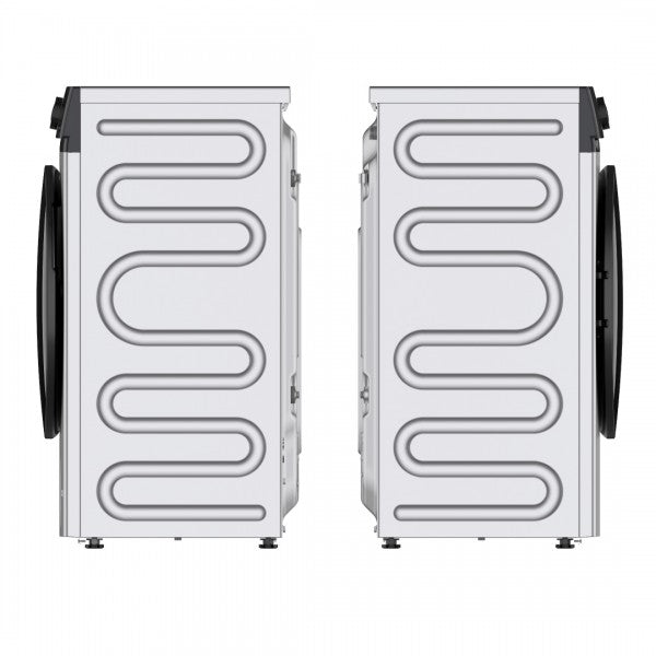 Samix Front Load Washing Machine, 10KG, 1400Rpm, Silver