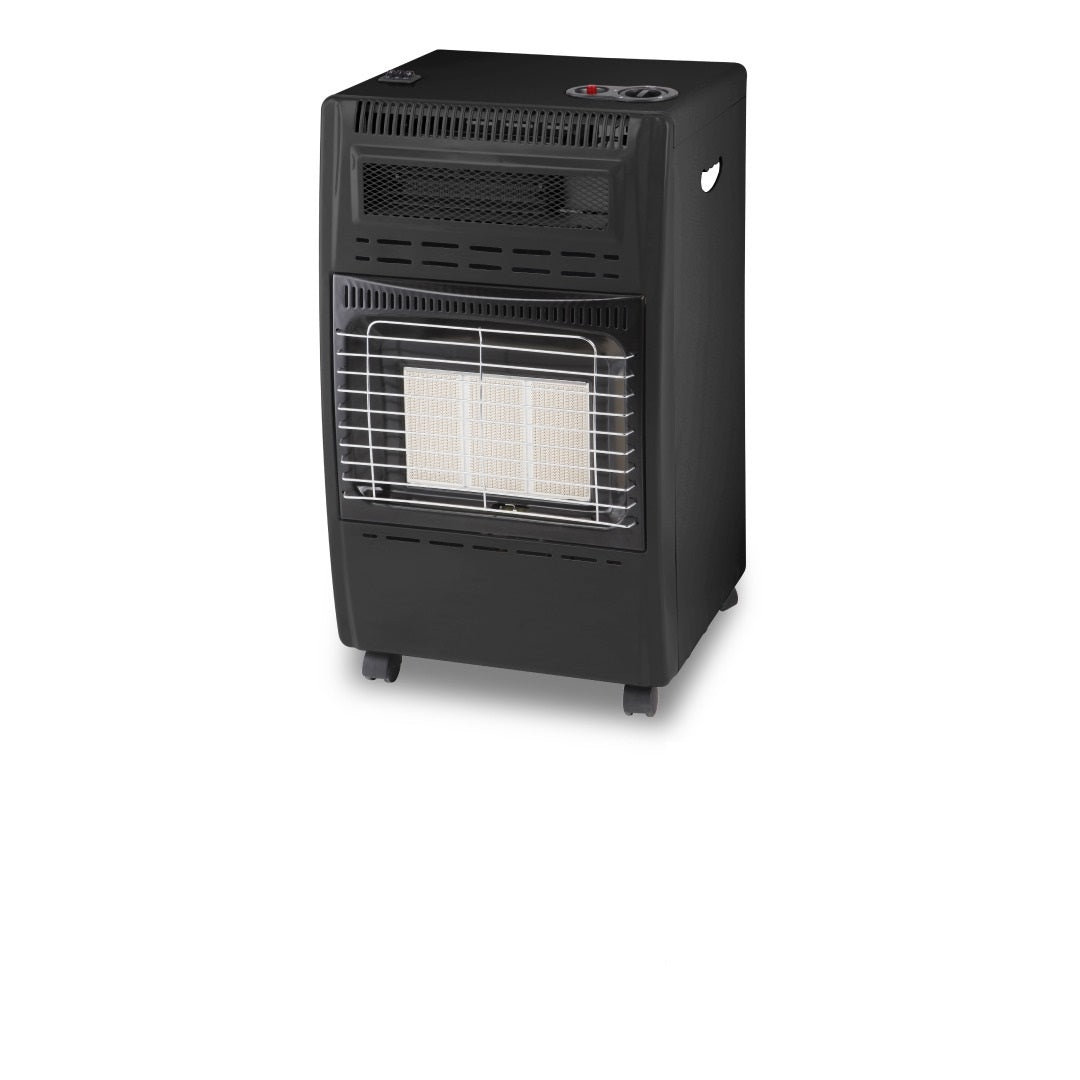 Samix Gas Heater Full Safety, 3 Burners, Black