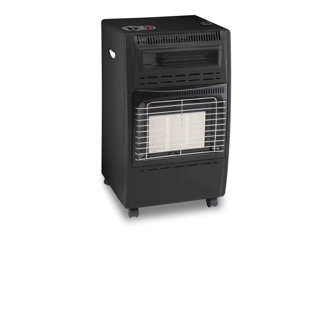 Samix Gas Heater Full Safety, 3 Burners, Black