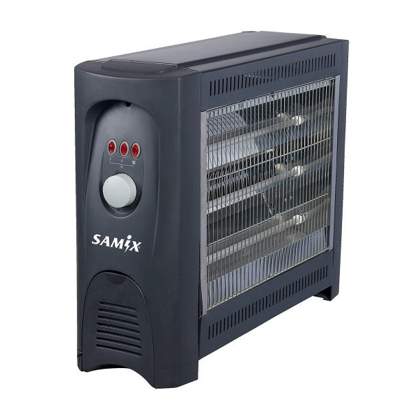 Samix Electrical Led Heater with Fan, 2100Watts, Black