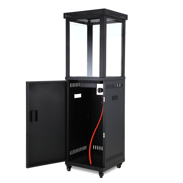 Samix Garden Heater, Pation Security Square, Black