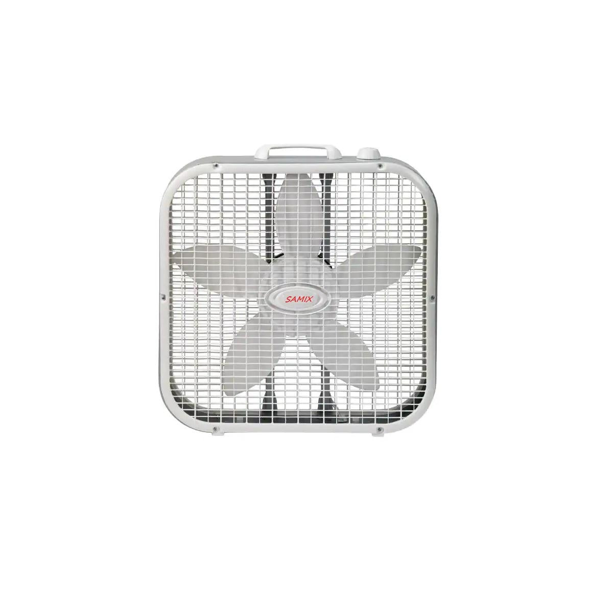 Samix Square Box Fan 20 5 Blades W/O Timer