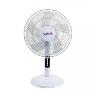 TF-1603/SAMIX Table Fan 16" , 3 Speeds, 5 Blades, White + Black) SAMIX / Black