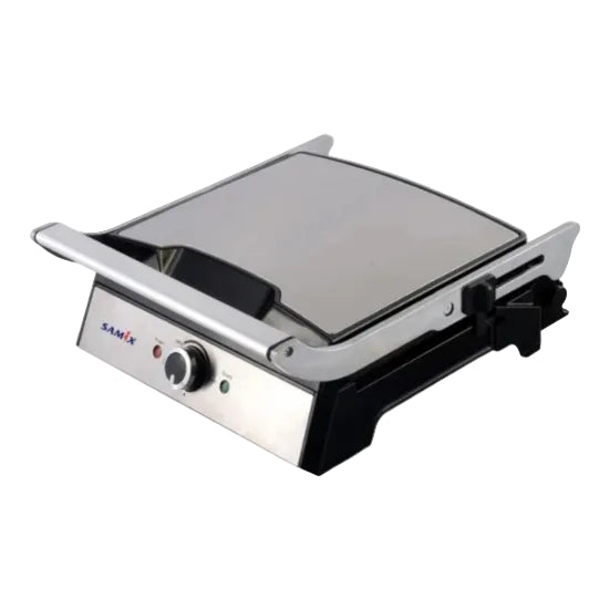 SNK-167A/Samix Toaster 2200 w (Press Grill) Silver Variable Temperature control w/ Low/Med/High Pow SAMIX / Silver