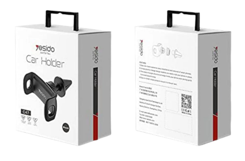 C47 /Yesido Car Holder CAR HOLDER / Black / N/A
