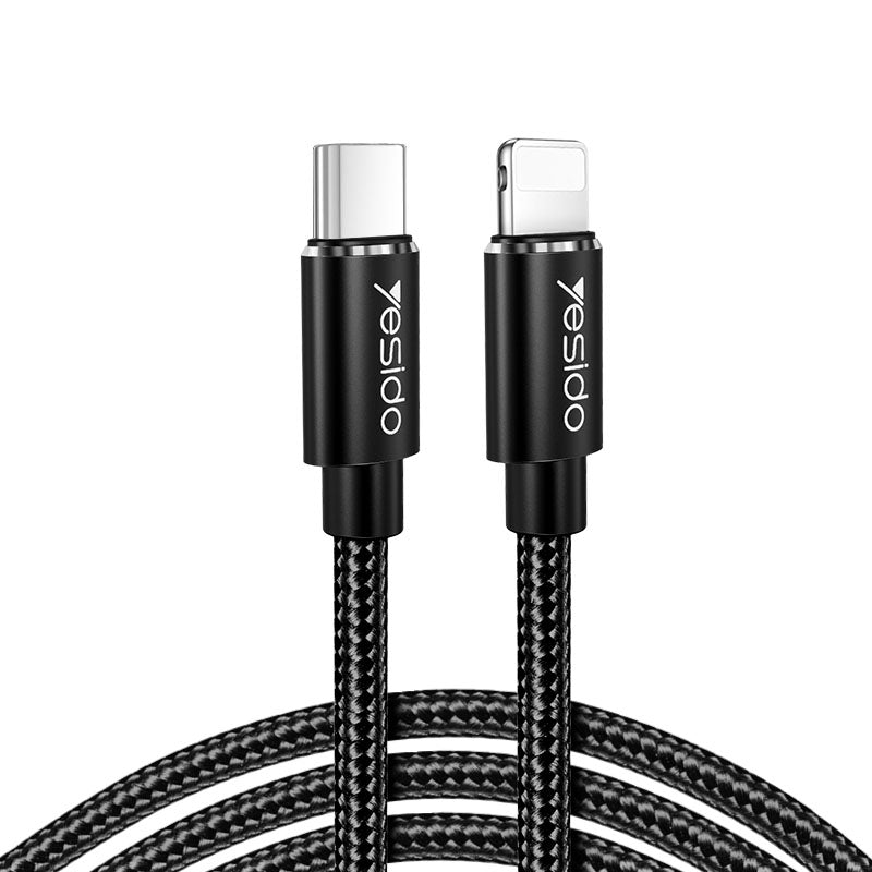 Yesido Type-C To Lightning Data Cable 1200Mm