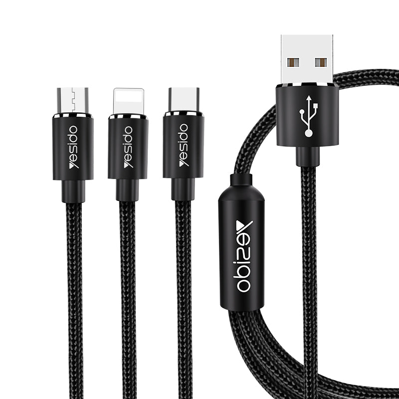 Yesido 3 In 1 Usb Cable