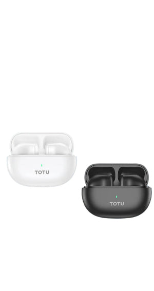 TOTU TWS Wireless & Bluetooth Earphone, Black