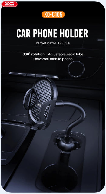 XO Car Phone holder, Black