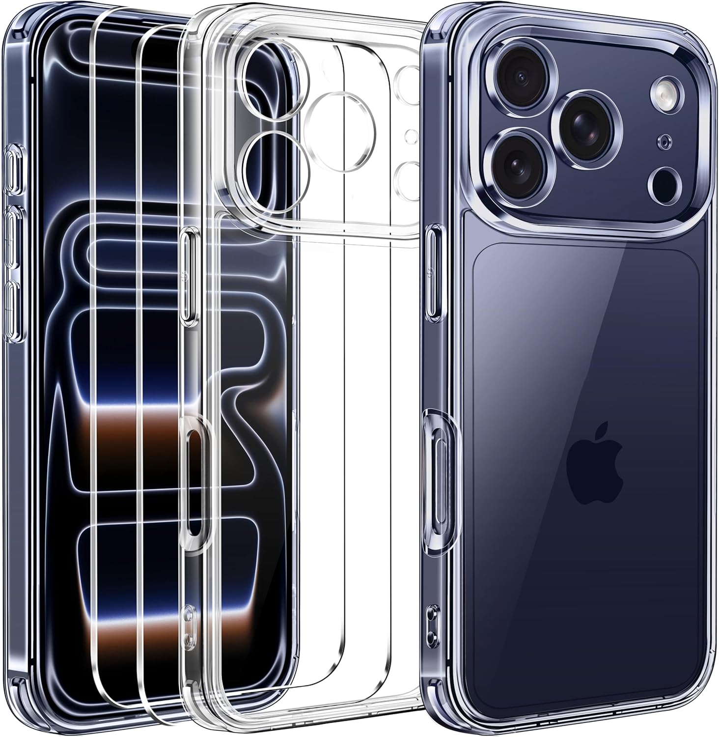 Totu Cover iPhone 17 Pro Max, Clear