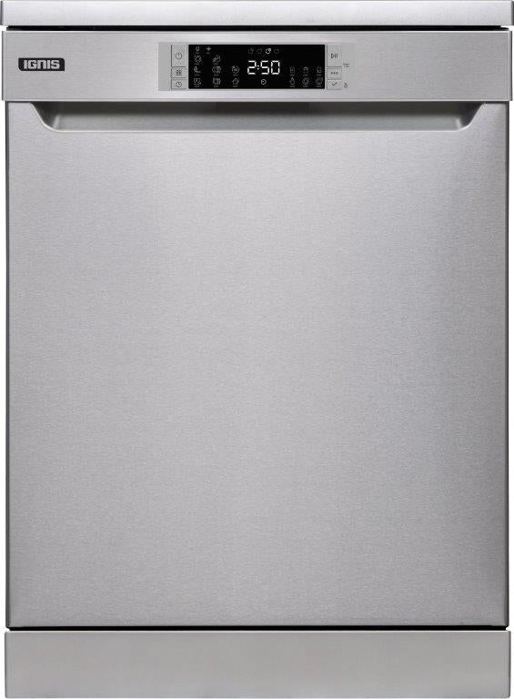 DWRI508X / IGNIS DISHWASHER Silver Safety system 10 PROGRAMS 15 SETS A+++ A+++ / SILVER