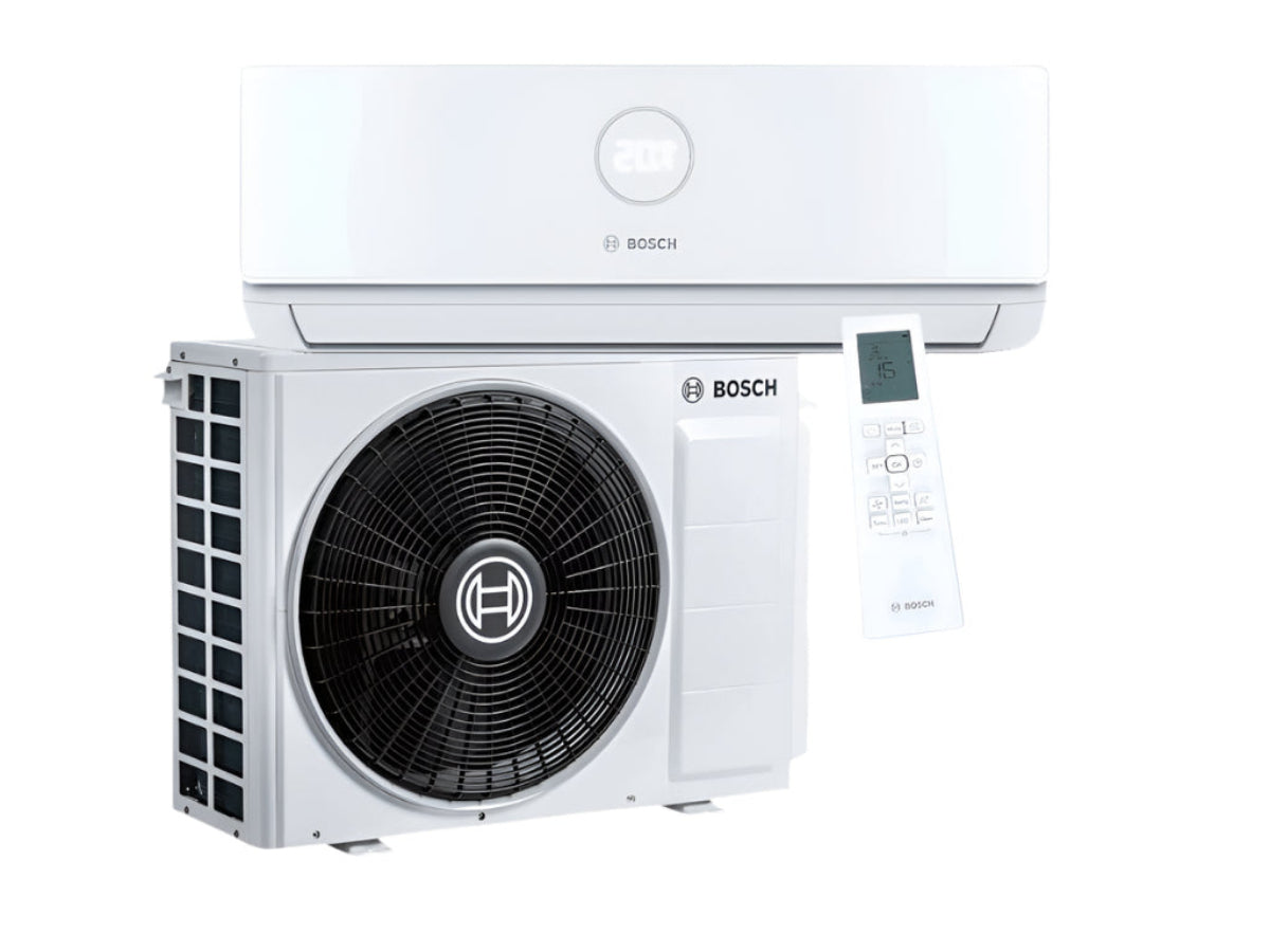 Bosch air conditioning unit on a white background
